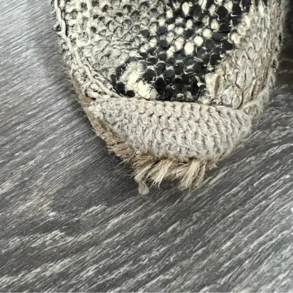 Diane Von Furstenberg Cairo Snakeskin Espadrille